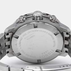 Tissot Black Stainless Steel PRC 200 T055.417.11.057.00 Men's Wristwatch 42 mm 