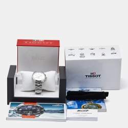 Tissot Silver Stainless Steel T-Sport PR100 T101.417.11.031.00 Men's Wristwatch 41 mm