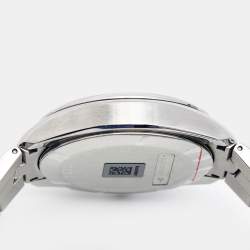 Tissot Silver Stainless Steel T-Sport PR100 T101.417.11.031.00 Men's Wristwatch 41 mm