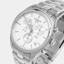 Tissot Silver Stainless Steel T-Sport PR100 T101.417.11.031.00 Men's Wristwatch 41 mm