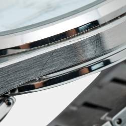 مملوكة مسبقًا ساعة يد رجالية تيسوت آيس بلو ستانلس ستيل باورماتيك 80 T137.407.11.351.00 40 مم