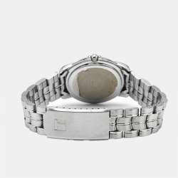 Pre Owned Tissot Seastar A665/765 White Dial Stainless Steel Men's Wristwatch 36 mm