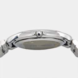 Pre Owned Tissot Seastar A665/765 White Dial Stainless Steel Men's Wristwatch 36 mm