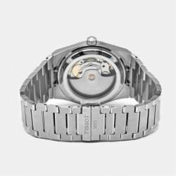 Pre Owned ساعة يد رجالية تيسوت PRX T137.207.11.051.00 مينا أسود ستانلس ستيل 35 مم