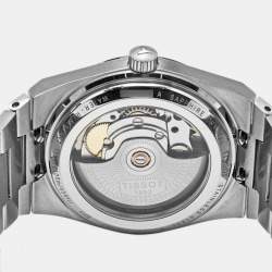 Pre Owned ساعة يد رجالية تيسوت PRX T137.207.11.051.00 مينا أسود ستانلس ستيل 35 مم