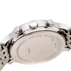Tissot Anthracite Stainless Steel Tradition T063617A Chronograph Men's Wristwatch 42 mm