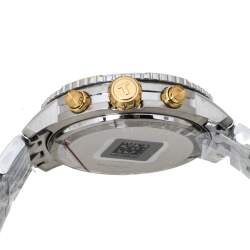 Pre Owned  Tissot Greyish Brown Two Tone Stainless Steel PRS200 T067417A Men's Wristwatch 42 mm