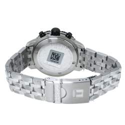 Pre Owned  Tissot Black Stainless Steel PRS200 T067417A Men's Wristwatch 42 mm