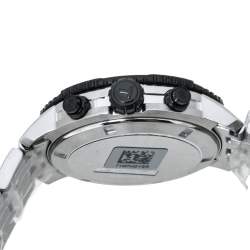 Pre Owned  Tissot Black Stainless Steel PRS200 T067417A Men's Wristwatch 42 mm