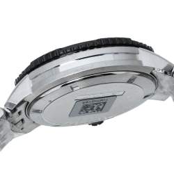 Pre Owned  Tissot Black Stainless Steel PRS200 T067417A Men's Wristwatch 42 mm