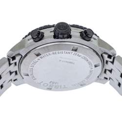 Pre Owned Tissot Black Stainless Steel T-Sport PRS200 T067417A Men's Wristwatch 42 mm