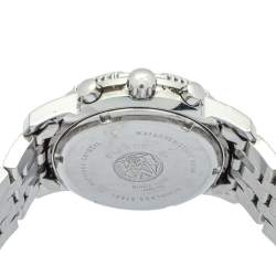 Pre Owned Tissot Black Stainless Steel Chronograph T-Sport PRS200 Men's Wristwatch 40mm