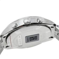 Pre Owned Tissot Silver Stainless Steel T Sport PR100 T101.417.11.031.00 Men's Wristwatch 41 mm