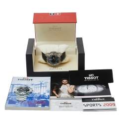 Tissot Black Titanium and Rubber T-Touch T013420A Men's Wristwatch 43 MM