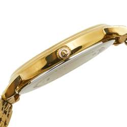 Tissot Champagne Gold Plated Stainless Steel Classic T870/970 Men's Wristwatch 34 mm