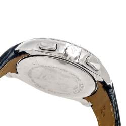 Tissot Black Stainless Steel Leather Couturier T035617A Men's Wristwatch 41 mm