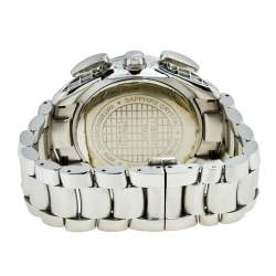 Pre Owned Tissot Black Stainless Steel T-Sport T018617B Men's Wristwatch 43 mm