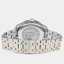 Tissot Silver Two Tone Stainless Steel Chemin des Tourelles T099.407.22.038.01 Men's Wristwatch 42 mm