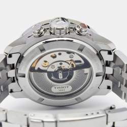 Tissot Black Stainless Steel PRC 200 T055.427.11.057.00 Men's Wristwatch 44 mm