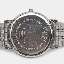 Pre Owned Tissot Silver Stainless Steel T-Classic Everytime T870/970 Men's Wristwatch 34 mm