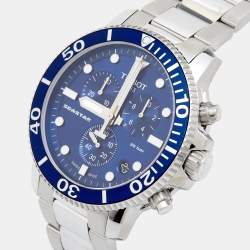 Tissot Blue Stainless Steel Seastar 1000 T120.417.11.041.00 Men's Wristwatch 45.50 mm