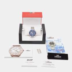 Tissot Blue Stainless Steel Seastar 1000 T120.417.11.041.00 Men's Wristwatch 45.50 mm