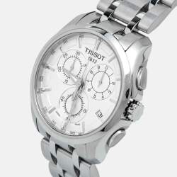 Tissot Silver Stainless Steel Couturier T035.617.11.031.00  Men's Wristwatch 41 mm