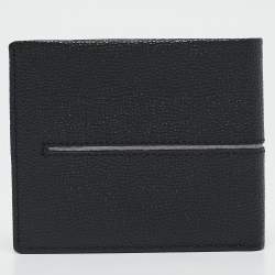 Tod's Black Leather Bifold Wallet