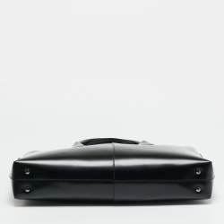 Pre Owned حقيبة مستندات تودز دي متوسطة جلد أسود