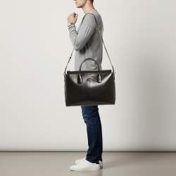 Pre Owned حقيبة مستندات تودز دي متوسطة جلد أسود