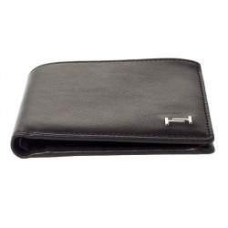 Tod's Dark Brown Leather Double T Bifold Wallet