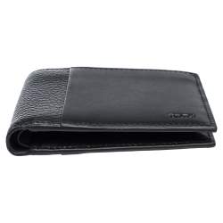 Tod's Black Leather Bifold Wallet