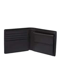 Tod's Dark Brown Leather Double T Bifold Wallet
