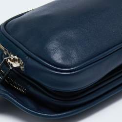 Pre Owned Tod's Navy Blue Leather Avenue Belt Bag