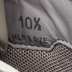 Tod's Grey Camouflage Print Fabric No Code J Sneakers Size 45