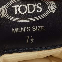 Pre Owned حذاء رياضي تودز قماش و جلد و شامواه متعدد الألوان منخفض من أعلى مقاس 41.5