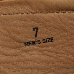 Pre Owned حذاء لوفرز تودز سليب أون قماش نوبوك بني مقاس 41