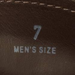 مملوكة مسبقًا حذاء درايفنغ لوفرز موكاسين تودز جلد أسود جوميني مقاس 42