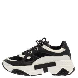 مملوكة مسبقًا حذاء رياضي تودز اكتيف سبورتي شبك و جلد أبيض و أسود مقاس 41