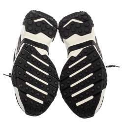 مملوكة مسبقًا حذاء رياضي تودز اكتيف سبورتي شبك و جلد أبيض و أسود مقاس 41