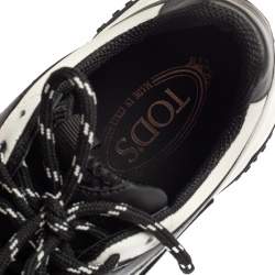 مملوكة مسبقًا حذاء رياضي تودز اكتيف سبورتي شبك و جلد أبيض و أسود مقاس 41