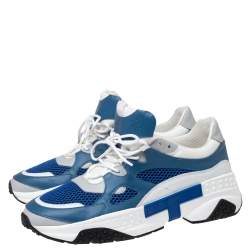 Pre Owned حذاء رياضي تودز شبك وجلد متعدد الألوان يرباط  مقاس 44