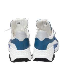 Pre Owned حذاء رياضي تودز شبك وجلد متعدد الألوان يرباط  مقاس 44