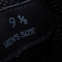 مملوكة مسبقًا حذاء رياضي تودز شبك وجلد أسود / أبيض برباط مقاس 44