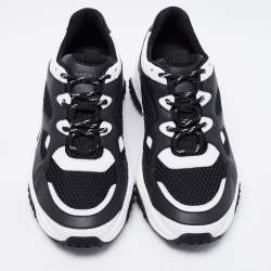 مملوكة مسبقًا حذاء رياضي تودز أكتيف سبورتي شبكة وجلد أبيض/أسود مقاس 42