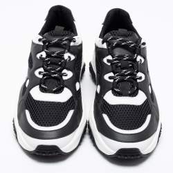 مملوكة مسبقًا حذاء رياضي تودز أكتيف سبورتي شبكة وجلد أبيض/أسود مقاس 44