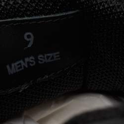 Pre Owned Tod's White/Black Leather Galleria Sneakers Size 43