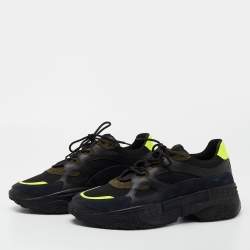 Tod's Multicolor Suede And Leather Low Top Sneakers Size 44