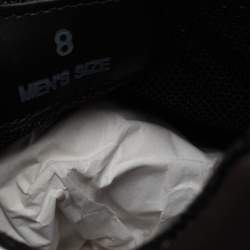 Pre Owned Tod's Black/White Mesh and Leather Chunky Sneakers Size 42