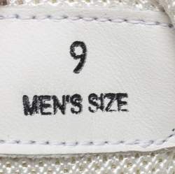 Pre Owned Tod's Multicolor Mesh and Leather Chunky Lace Up Sneakers Size 43